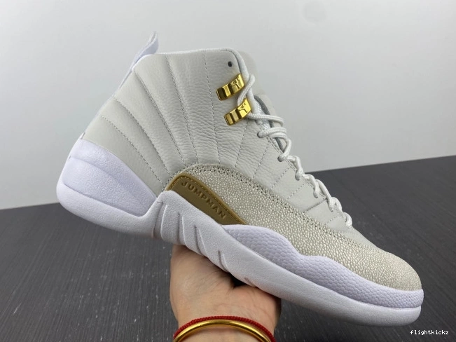 White Jordan OVO 12 873864-102 Retro 1002